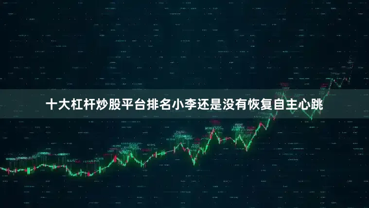十大杠杆炒股平台排名小李还是没有恢复自主心跳